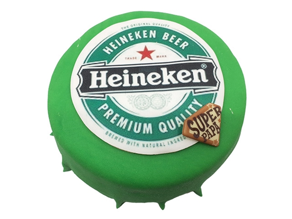 Vaderdag taart 'Heineken'