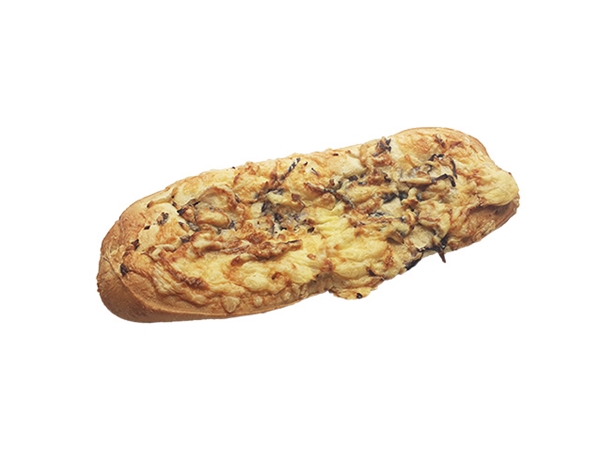 Stokbrood wit kaas/ui